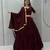 Brown Color Real Handmade Mirror Work Cotton Navratri Lahenga Choli Set