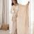 Cream roman silk embroidery party wear sharara suit set