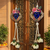 handmade multicolour traditional hanging decoration hanging toran for home decor (pack of 2)