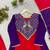 purple color embroidery sequences work chanderi salwar suit