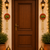 handmade shubh labh beads door hanging decorative wall hanging for home decoration (set of 1)