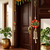 handmade shubh labh beads door hanging decorative wall hanging for home decoration (set of 1)