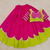 Rani Pink Lace Work Roman silk_Blend Lehenga Choli