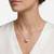 925 sterling silver chevron cz geometric pendant necklace for women