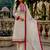 Off White Color Embroidery And Sequence Work Organza Salwar Suit