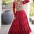 Navratri special reyon kutchi gamthi embroidered mirror work gown 12 meter flair 