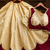 Cream Lace Work Roman silk_Blend Lehenga Choli