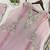 baby pink color embroidery sequences work georgette salwar suit