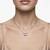 925 sterling silver emerald-cut purple solitaire pendant necklace for women