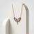 925 sterling silver rose gold angel wings pendant necklace for women