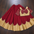 Maroon Lace Work Roman silk_Blend Lehenga Choli
