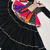 Navratri Multicolour Gamthi Work Kediya Lehenga Choli