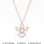 925 sterling silver heart angel pendant necklace for women