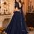 BALCK LEHERIYA PRINT GEORGETTE  LEHENGA CHOLI DUPATTA