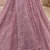 light lavender color Motif Crystal and Sequins work net Lehenga Choli set