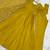 Yellow  roman silk embroidery party wear anarkali  suit set