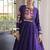 Reyon kutchi gamthi gown 12 meter flair 4-layer zari patta stitching full sleeves patch work 