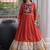 Reyon kutchi gamthi gown 12 meter flair 4-layer zari patta stitching full sleeves patch work