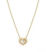 925 sterling silver open heart solitaire necklace for women