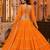 YELLOW LEHERIYA PRINT GEORGETTE LEHENGA CHOLI DUPATTA