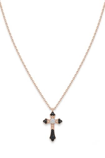 925 Sterling Silver Heritage Cross Necklace for Women