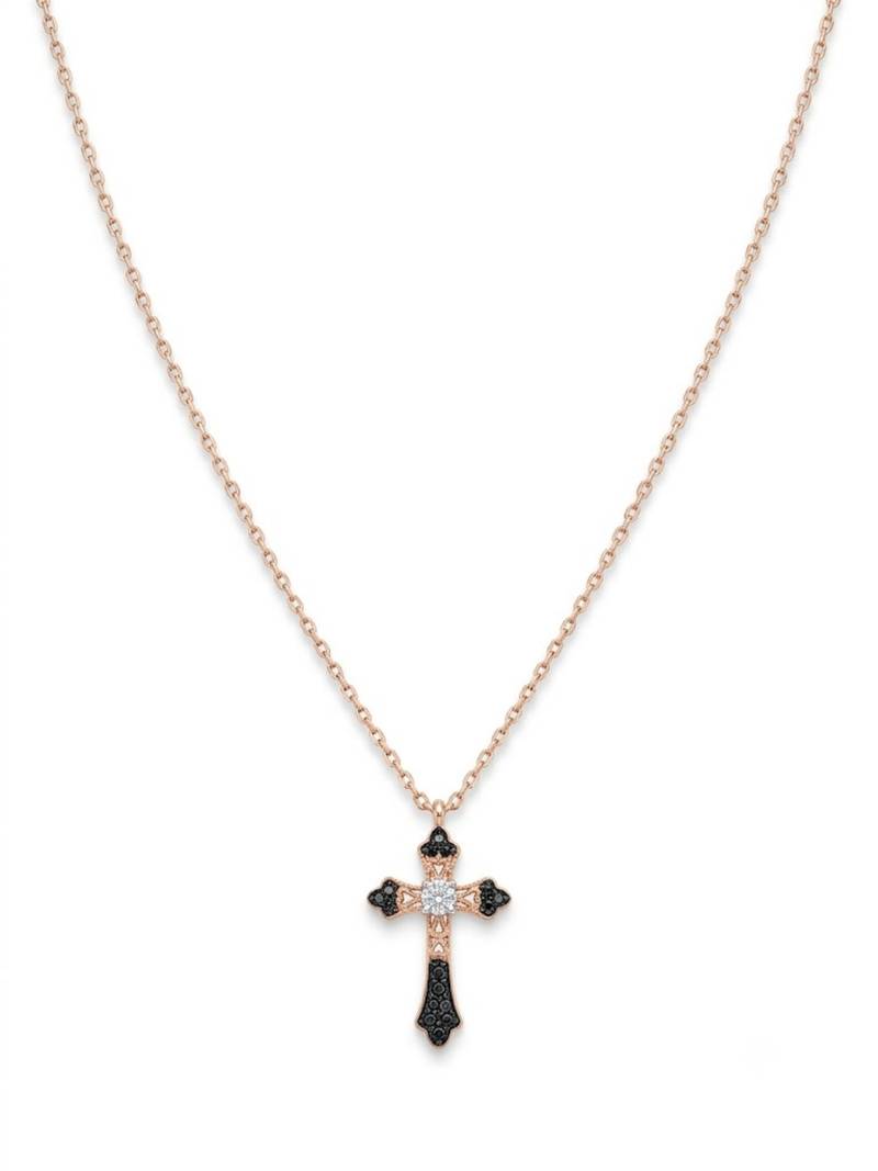 925 sterling silver heritage faith cross necklace for women