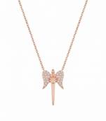 925 sterling silver divine guardian angel charm necklace for women