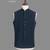 Peacock blue embroidered open jodhpuri suit for men