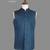 Peacock blue embroidered open jodhpuri suit for men