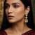 gold plated kundan drop earrings
