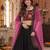 BLACK SEQUINS & EMBROIDERED GEORGETTE LEHENGA CHOLI DUPATTA