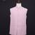 Pastel pink textured open jodhpuri suit for men
