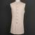 Pink textured bandhgala suit for men