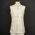 Ivory embroidered nehru jacket for men