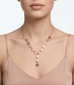 925 sterling silver geometric hexagon drop necklace for women