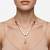 925 sterling silver marquise link drop necklace for women