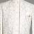 Ivory floral jacquard open indowestern suit for men