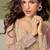 Faux georgette light pink embroidered readymade salwar kameez