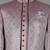 Mauve sequin nawabi suit for men