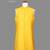 Mustard yellow printed open indowestern suit for men