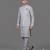 Powder blue nehru jacket for men