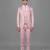 Blush pink jacquard designer tuxedo for men