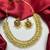 Peacock Temple Jewelry Set | Gold Plated Emerald Pearl Guttapusalu Choker Necklace Jhumka