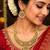 South Indian Peacock Bridal Necklace Set, Temple Jewelry with Earrings