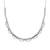 925 sterling silver silver grace arc necklace set with earrings