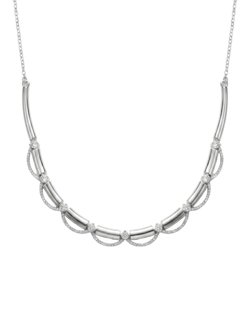 925 sterling silver silver grace arc necklace set with earrings