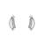 925 sterling silver silver grace arc necklace set with earrings