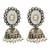 Gold plated heritage pearl jhumka earrings