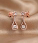 925 sterling silver princess halo grace pendant set with earrings