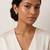 925 sterling silver elegant teardrop sparkle pendant set with earrings